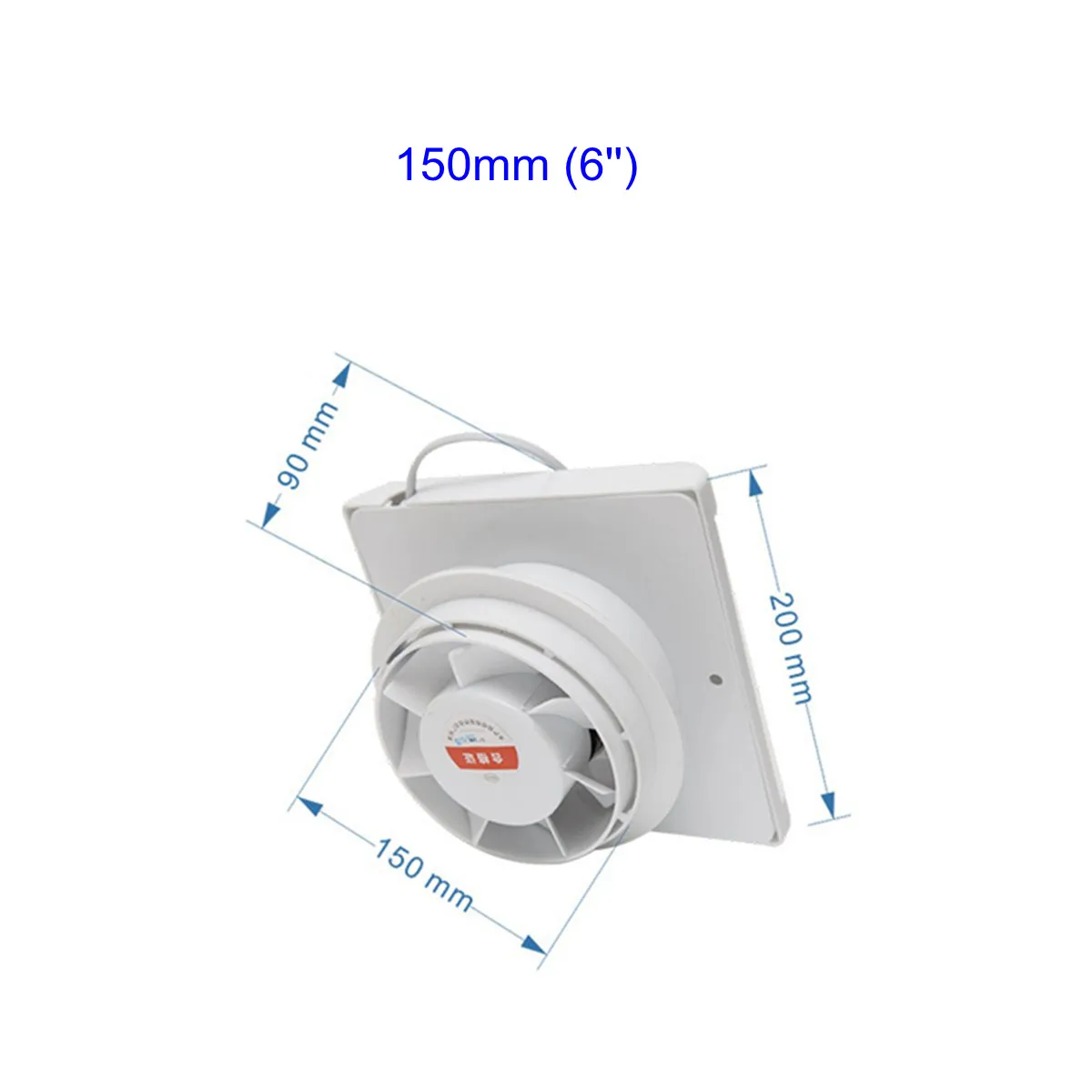 Commercial Kitchen Exhaust Fan - For Kitchen Toilet Wall Window Ventilation