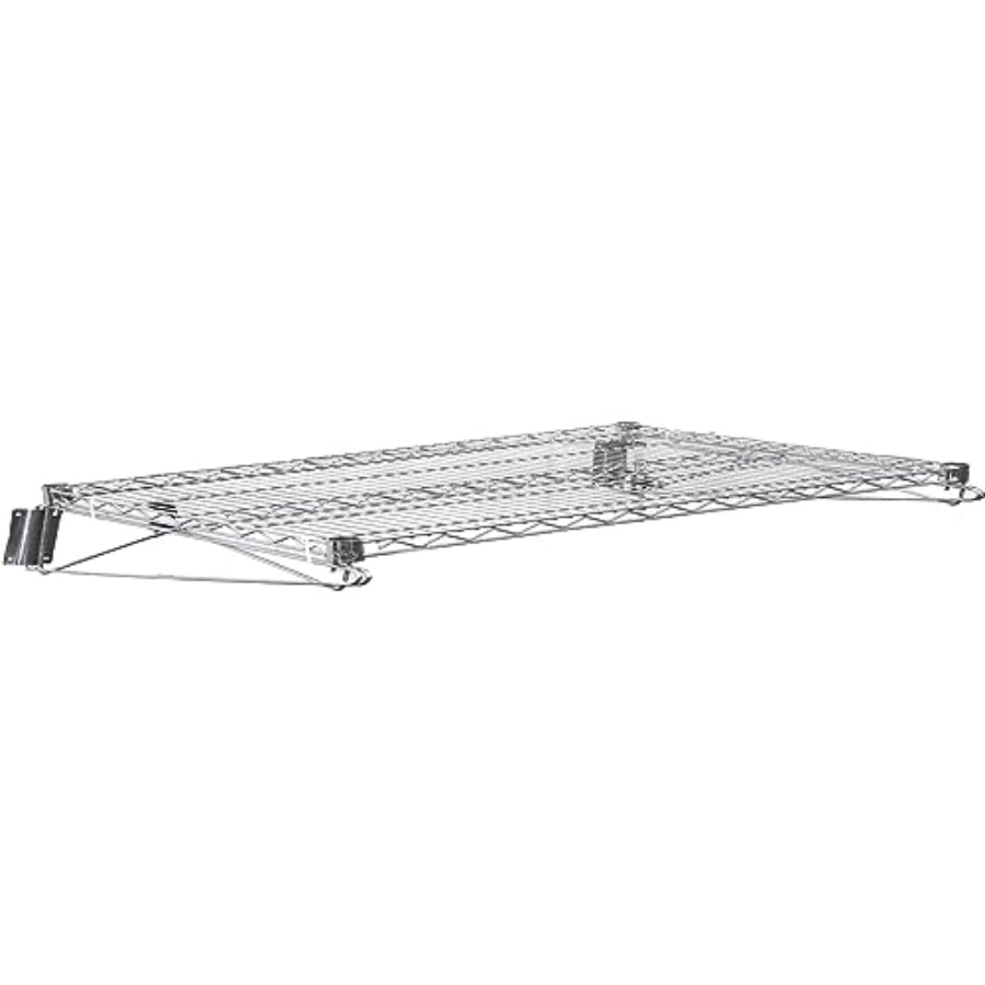 Heavy Duty Chrome Wire Wall Sh - Wall Shelf Commercial Kitchen 评论和价格