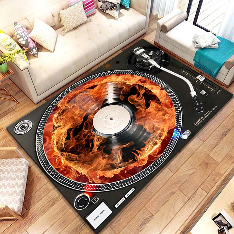 Music Vinyl Disc Player Patter - Commercial Kitchen Vinyl 评论和价格
