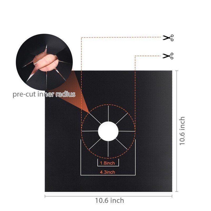 4 Piece Gas Stove Protector Co - Commercial Kitchen Hood Installation 评论和价格
