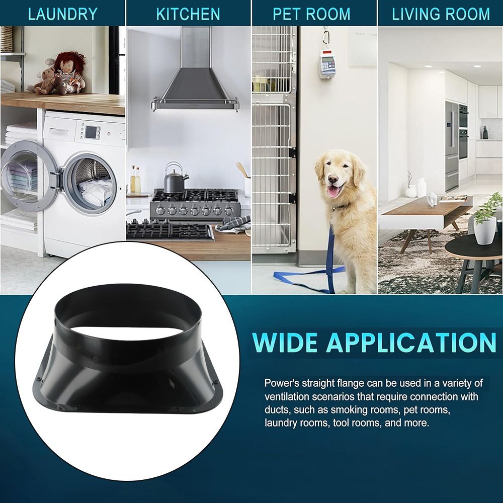 Fan Connection ABS Wall Flange - Commercial Kitchen Exhaust Fan 评论和价格