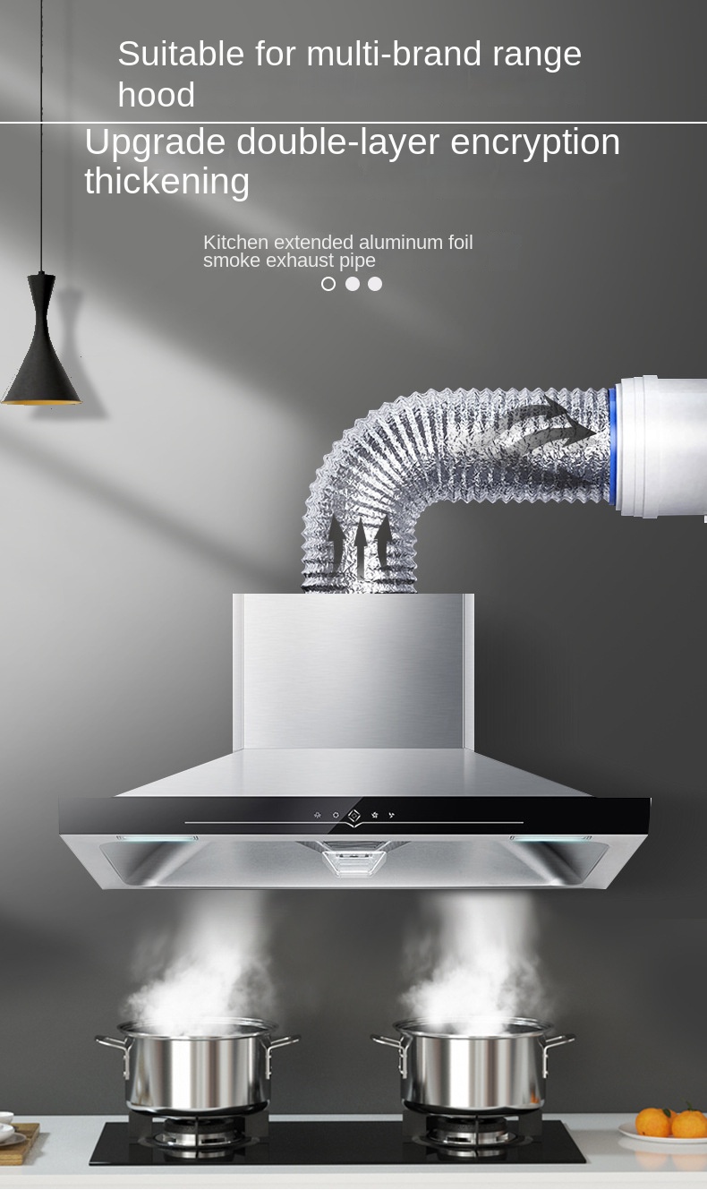 ∅125mm Aluminum Foil Ventilati - Commercial Kitchen Exhaust Fan 评论和价格