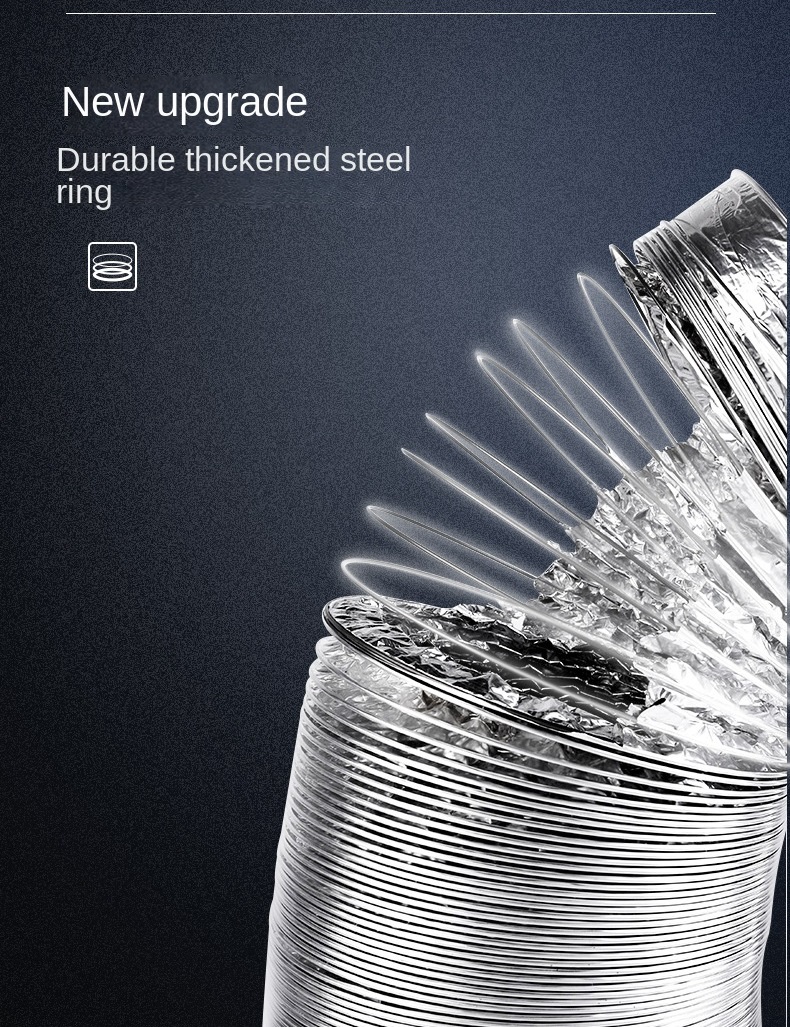 ∅125mm Aluminum Foil Ventilati - Commercial Kitchen Exhaust Fan 评论和价格