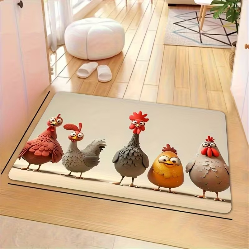 Fun Cartoon Chicken Kitchen Ma - Commercial Kitchen Kitchen 评论和价格