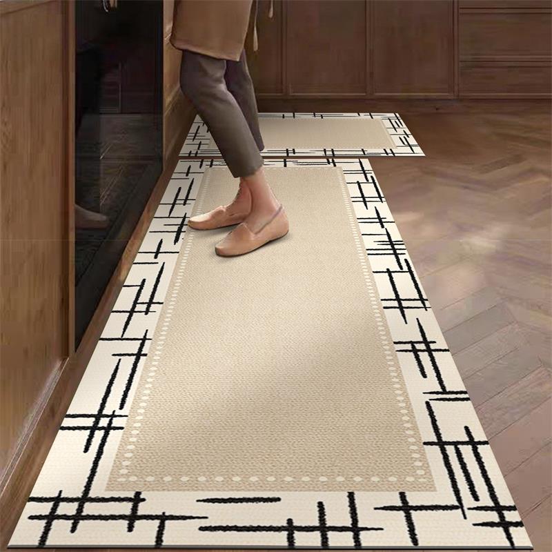 Kitchen Rug Pvc Waterproof Lea - Commercial Kitchen Vinyl 评论和价格