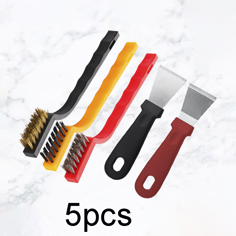 5-Piece Kitchen Cleaning Brush - Commercial Kitchen Hood Installation 评论和价格