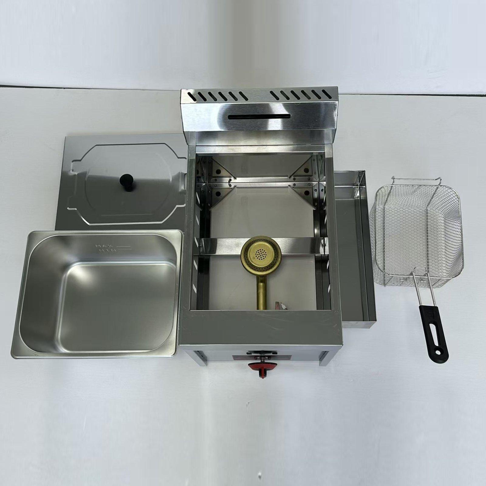 Commercial Deep Fryer Gas Frye - Commercial Kitchen Appliance 评论和价格