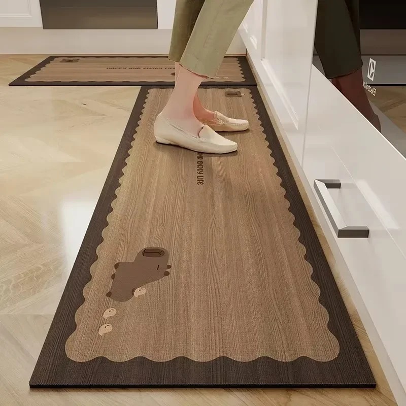 Kitchen Floor Mat Waterproof N - Commercial Kitchen Vinyl 评论和价格